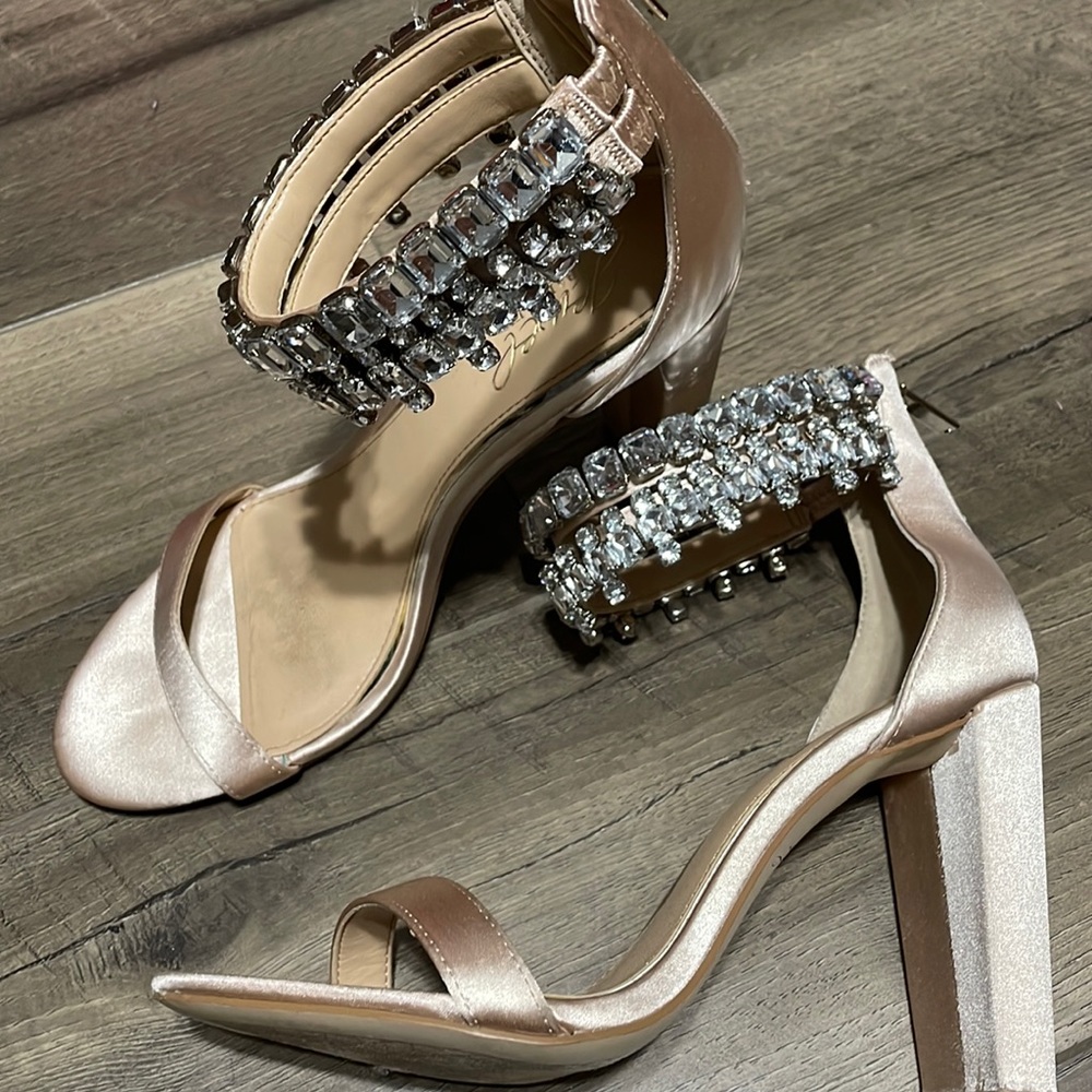 Jewel Block Heel